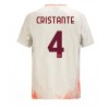 AS Roma Bryan Cristante #4 Bortatröja 2024-25 Korta ärmar